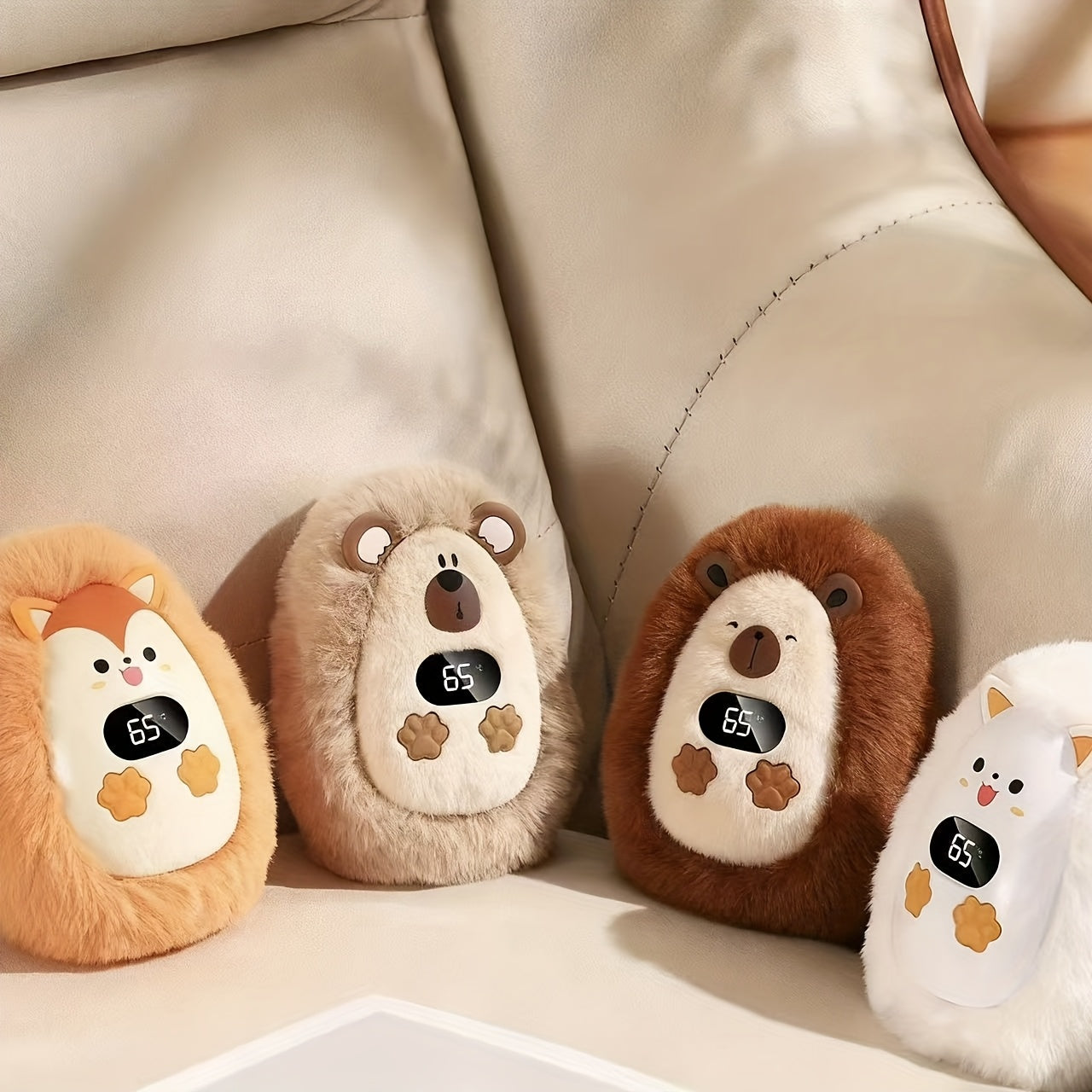 Scalda Mani Portatile Forma Animale Funzione Ricaricabile USB