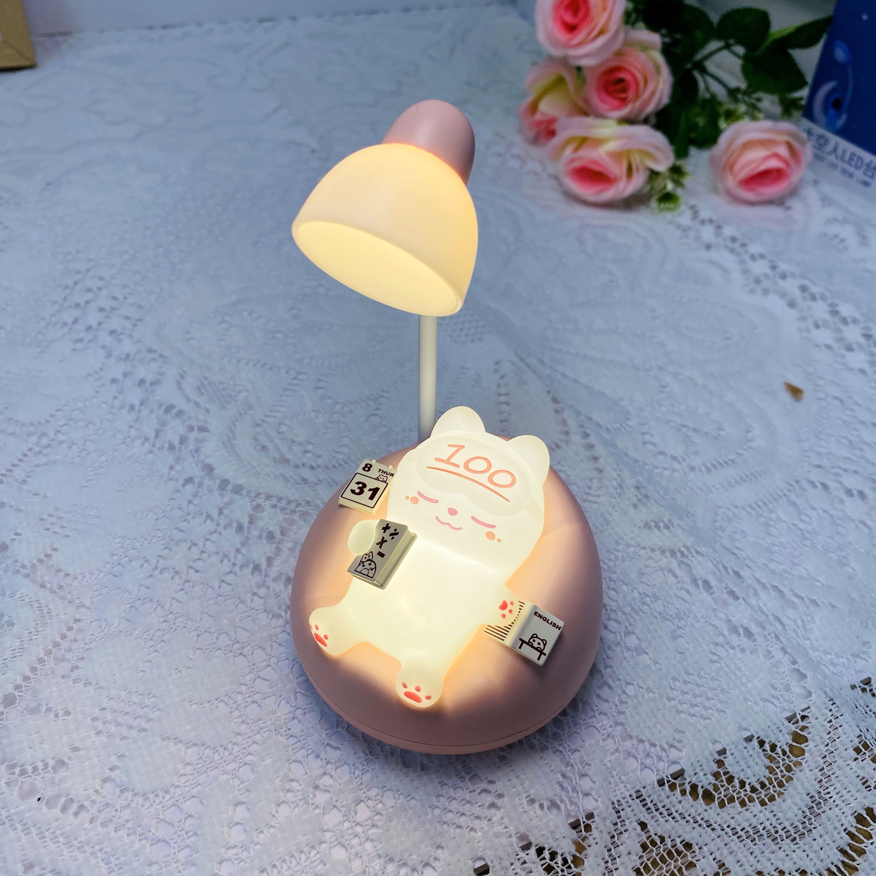 SleepyKitten - USB Oplaadbaar LED Kat Nachtlampje