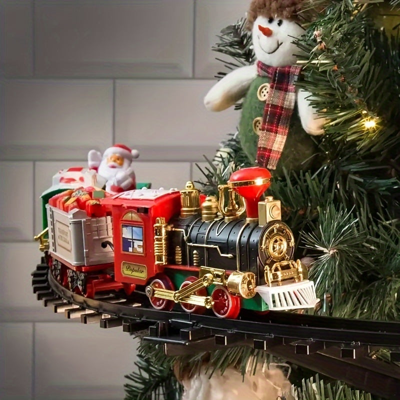 KerstTrein - Elektrische Treinset met Muziek & Geluid