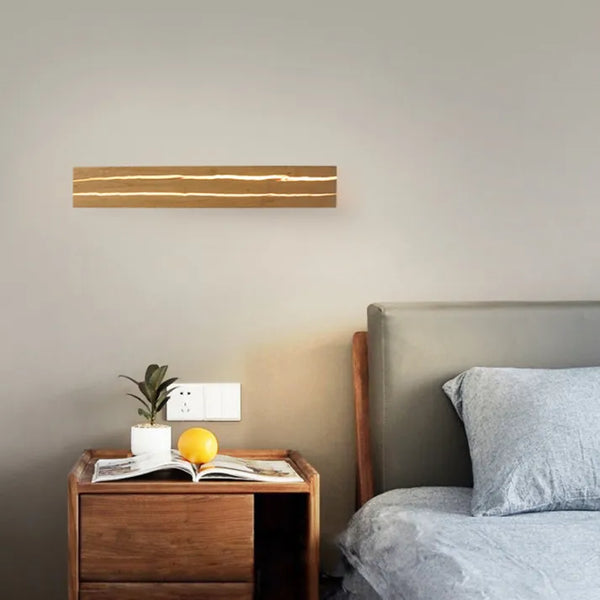 CrackLight – Lámpara de pared LED minimalista con diseño natural