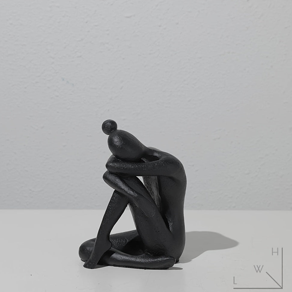 AbstractSculpt - Moderne Figuur Boekensteunen voor Thuis & Kantoor