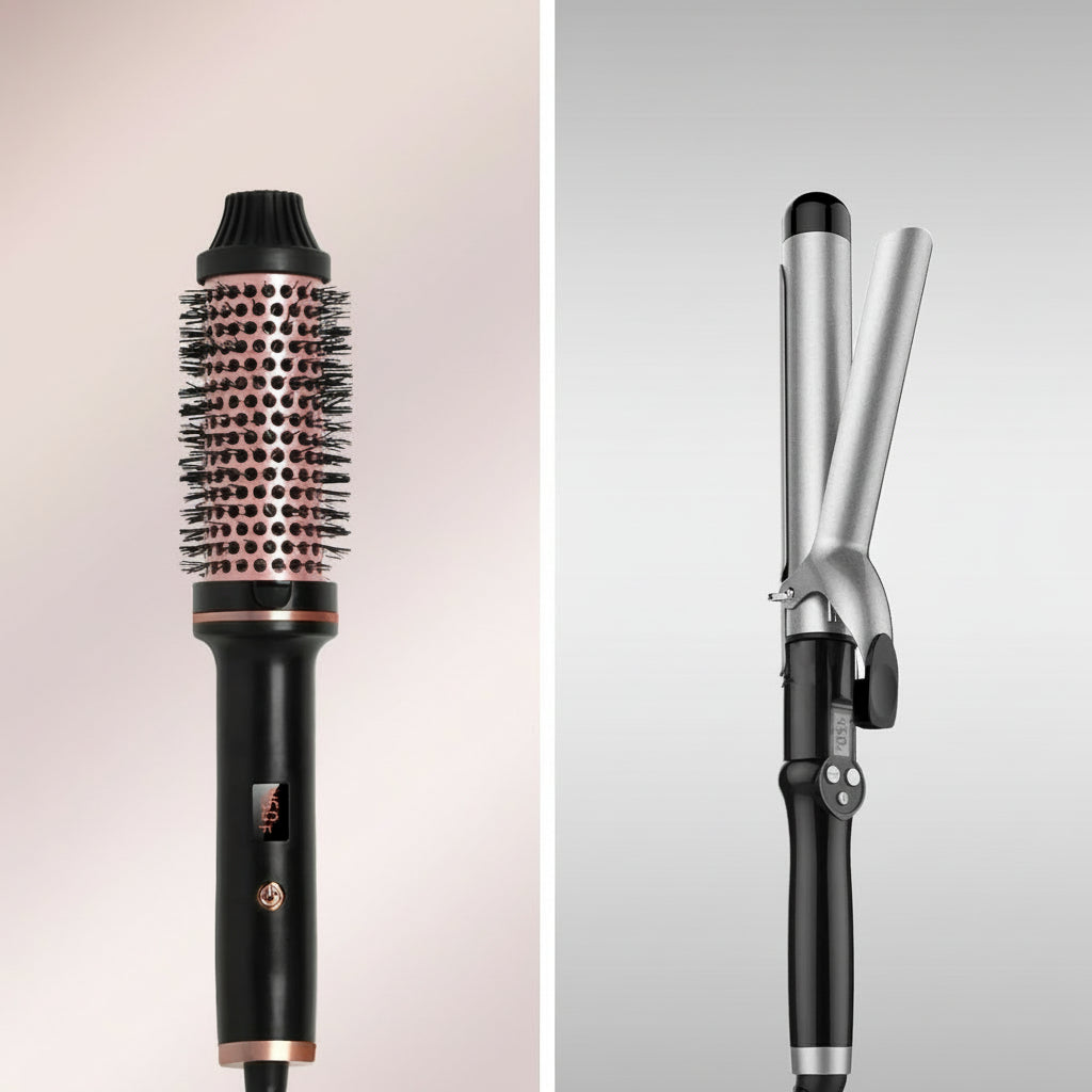 Haartool Keramische Krulborstel Natuurlijk Volume Styling