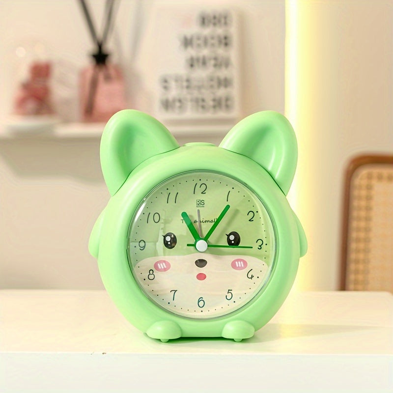 KittyGlow - Schattige Katten Cartoon Wekker met Licht