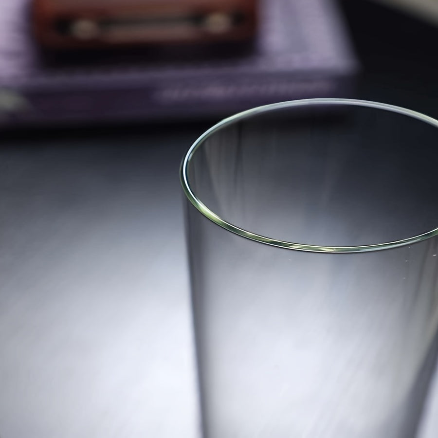 High-Quality Borosilicate Glass Candle Holder - Windproof, Scandinavian Style, Transparent