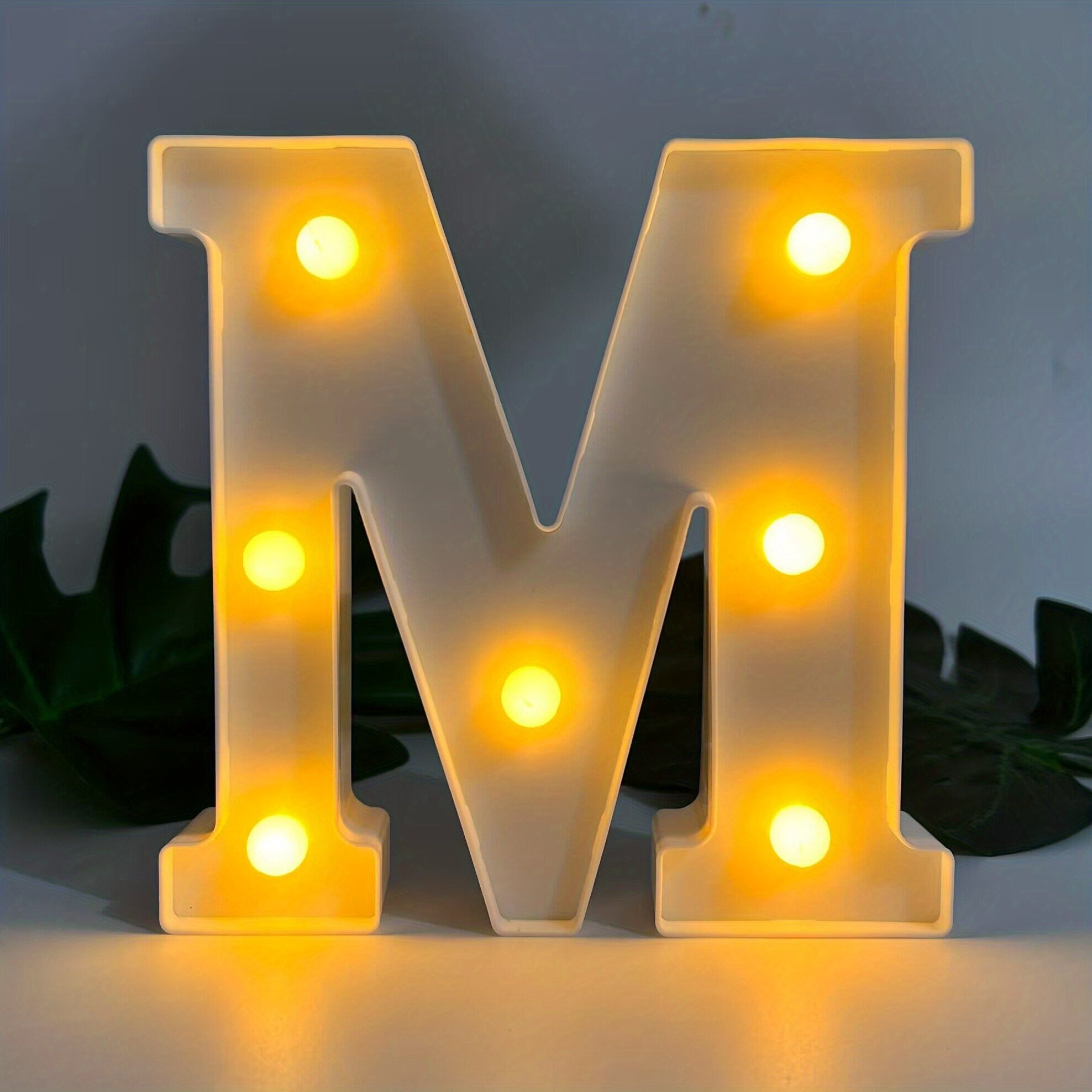 AlphaGlow - LED Decoratieve Letterlamp met Batterijvoeding