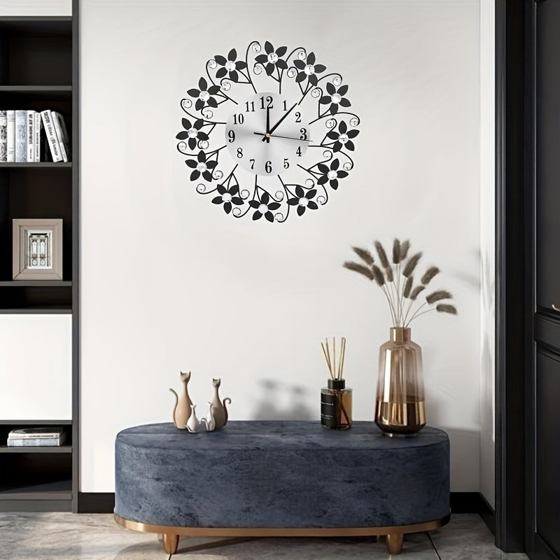 EleganceClock - Silent Decorative Wall Clock 14-Inch