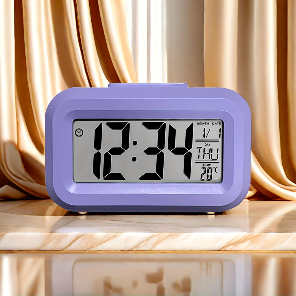 GlowClock - Digitale Wekker met Datum- en Lichtweergave