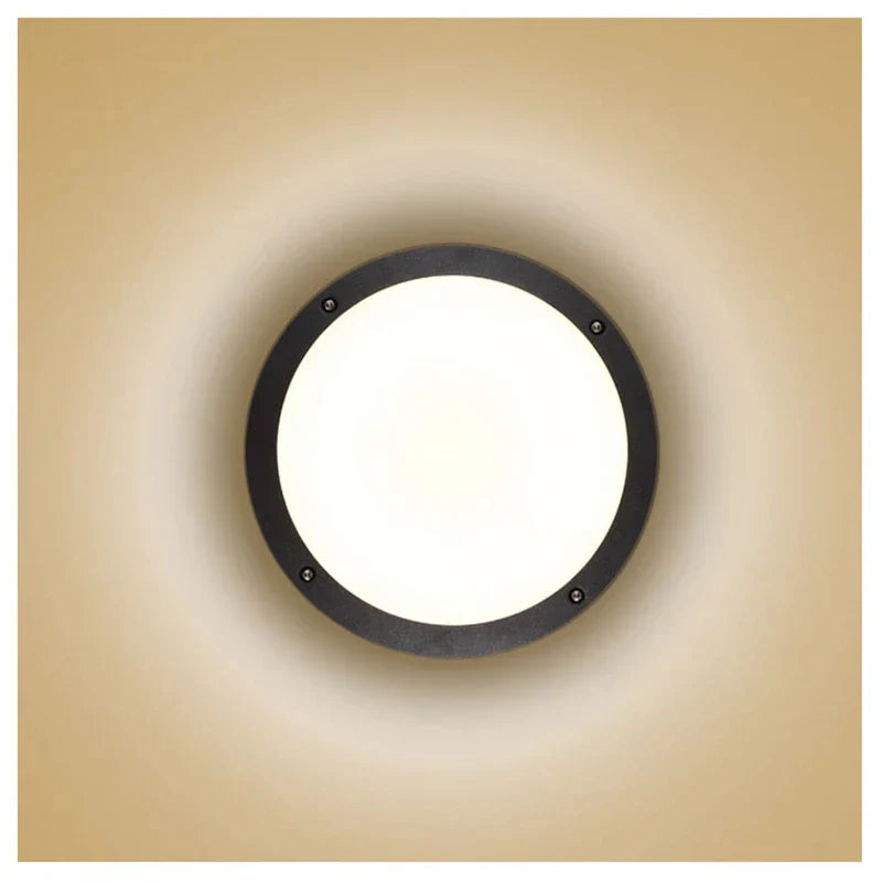 RadiantGlow - LED Outdoor Wall Lamp