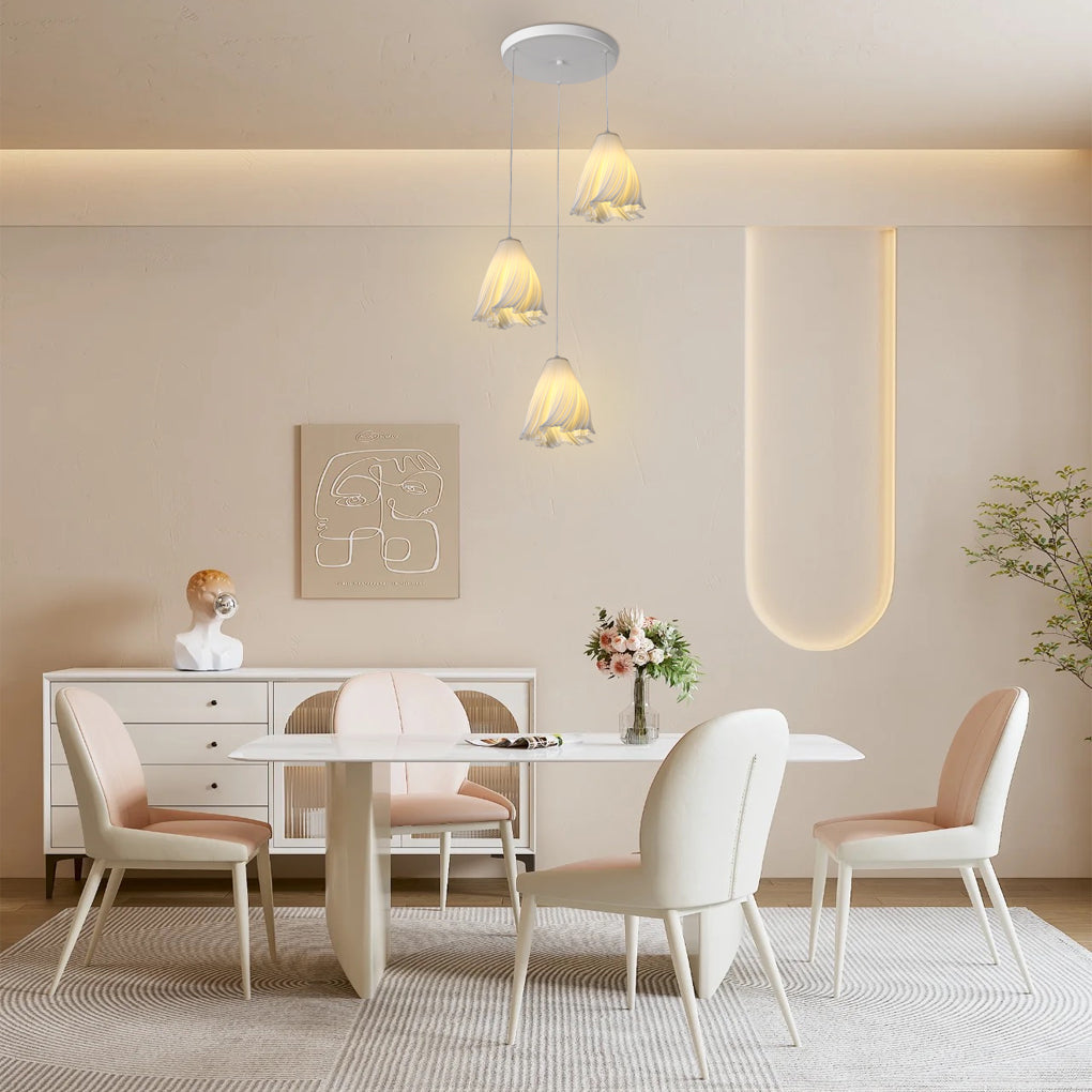 GeoGlow - Lampada a sospensione geometrica moderna per soggiorno e cucina