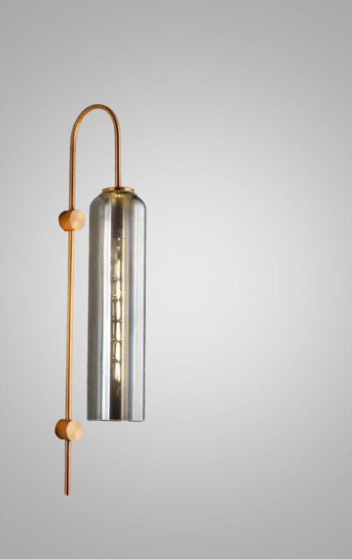 GlassGlow - Moderne LED Wandlamp van Glas