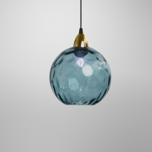 HelderBol - Glazen Bol Hanglamp