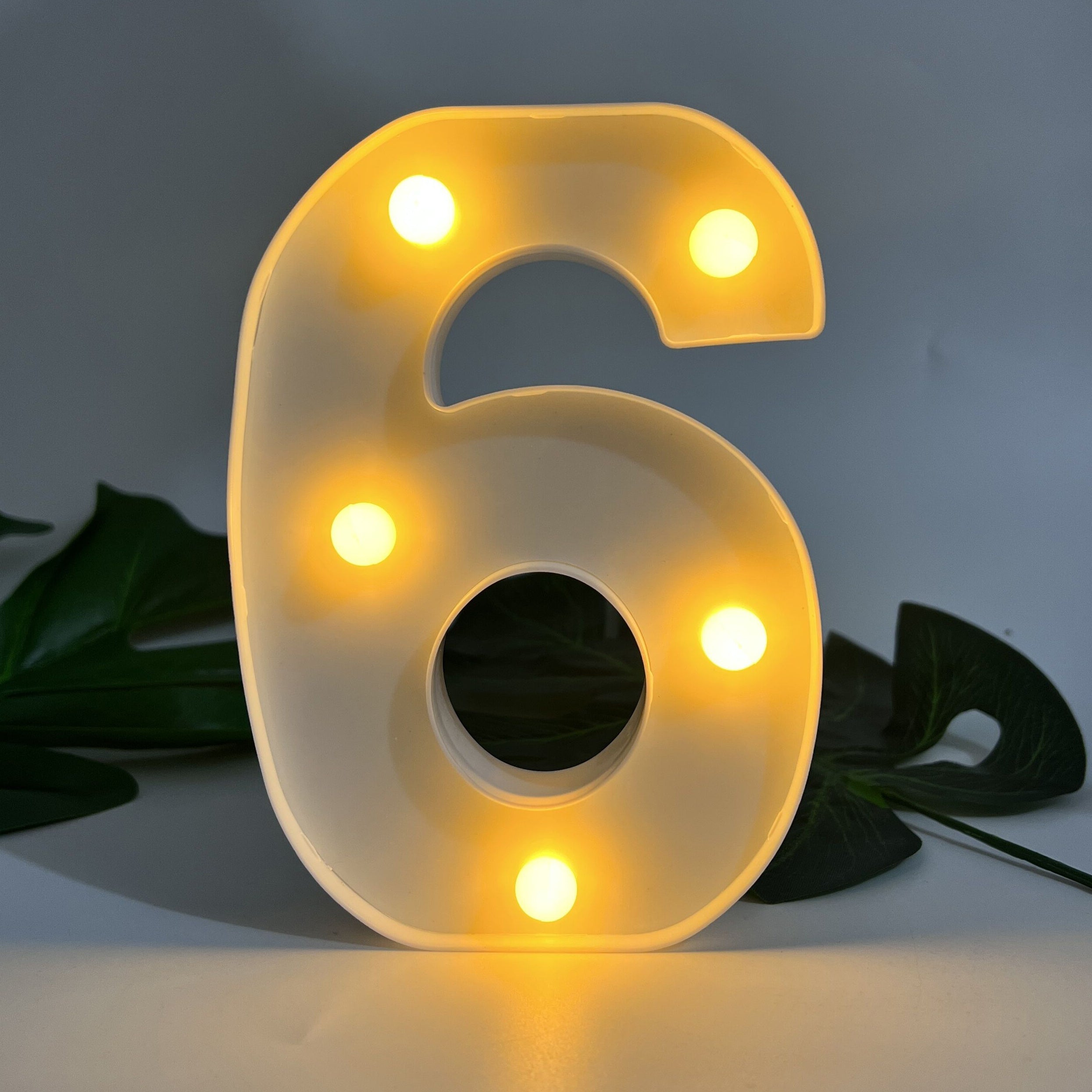 AlphaGlow - LED Decoratieve Letterlamp met Batterijvoeding
