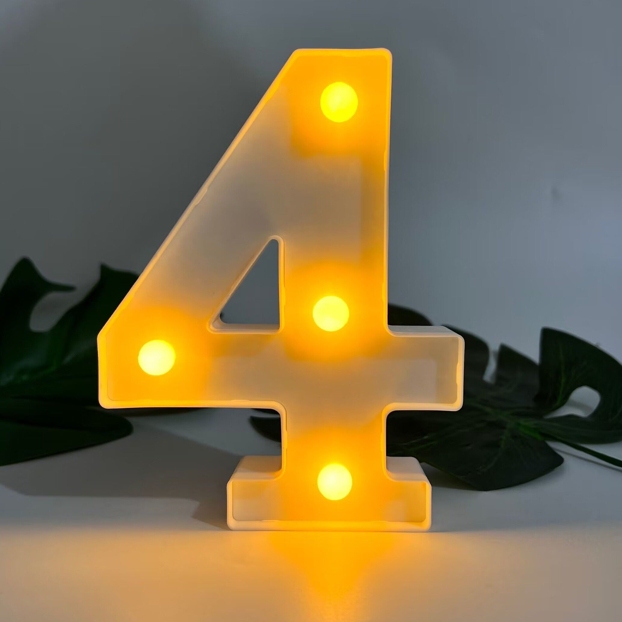 AlphaGlow - LED Decoratieve Letterlamp met Batterijvoeding