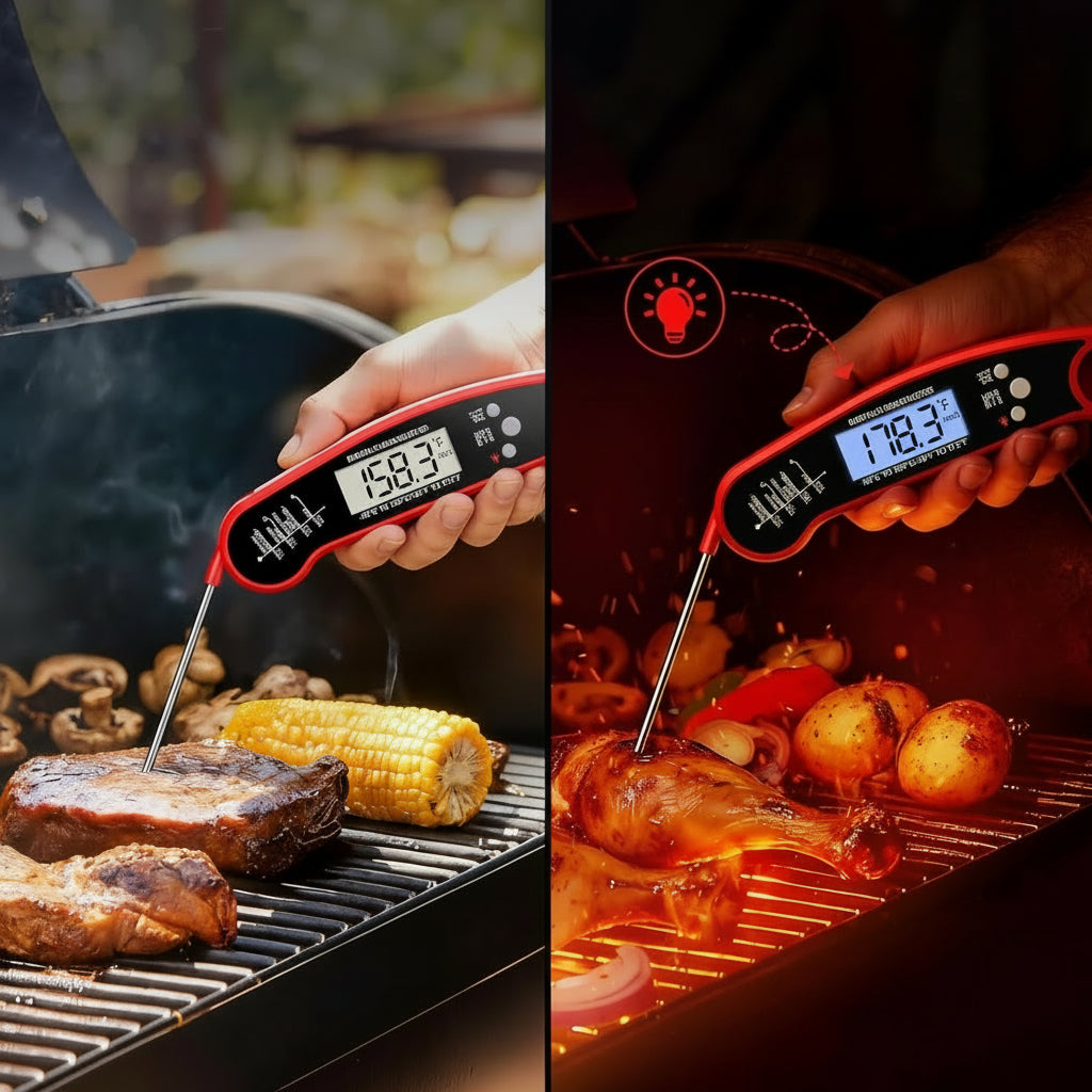 Digitale Vleesthermometer Waterdicht Snelle Meting BBQ