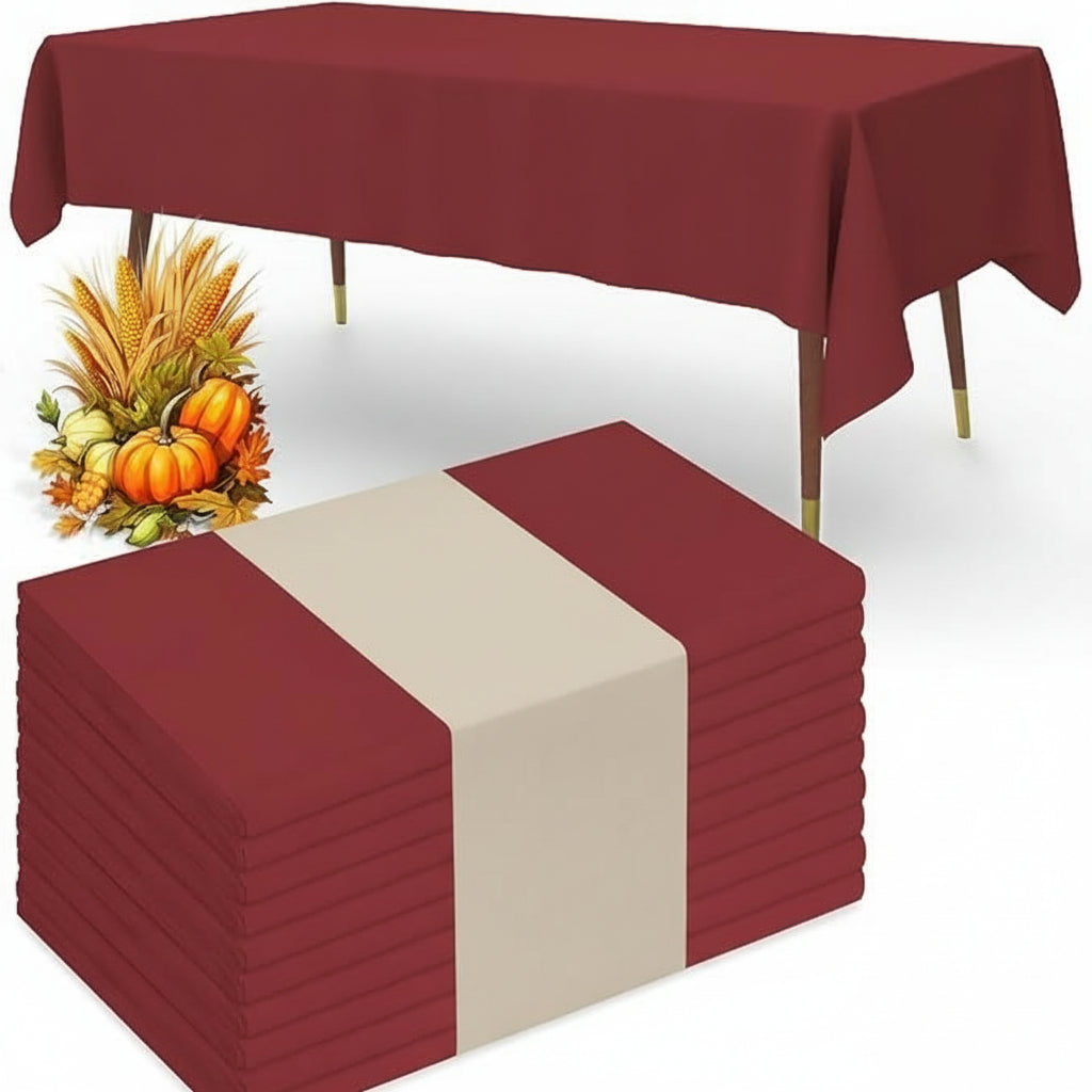 Verkrijgbaar 10 Kleuren Wegwerp Tafelkleed Feesten Evenementen