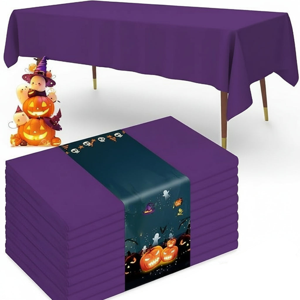 Verkrijgbaar 10 Kleuren Wegwerp Tafelkleed Feesten Evenementen