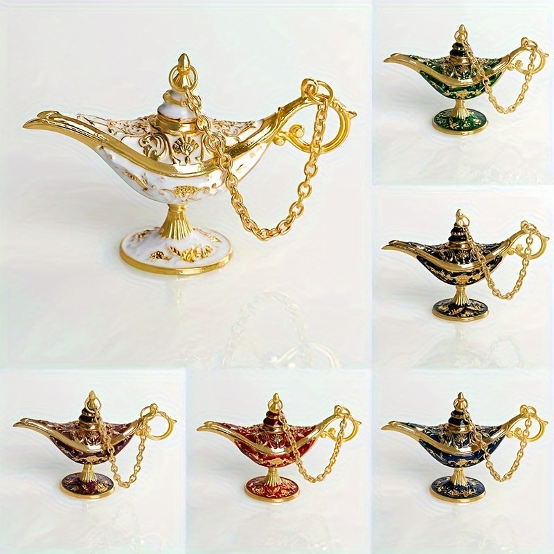 AladdinWish - Vintage Metalen Olielamp Decoratie