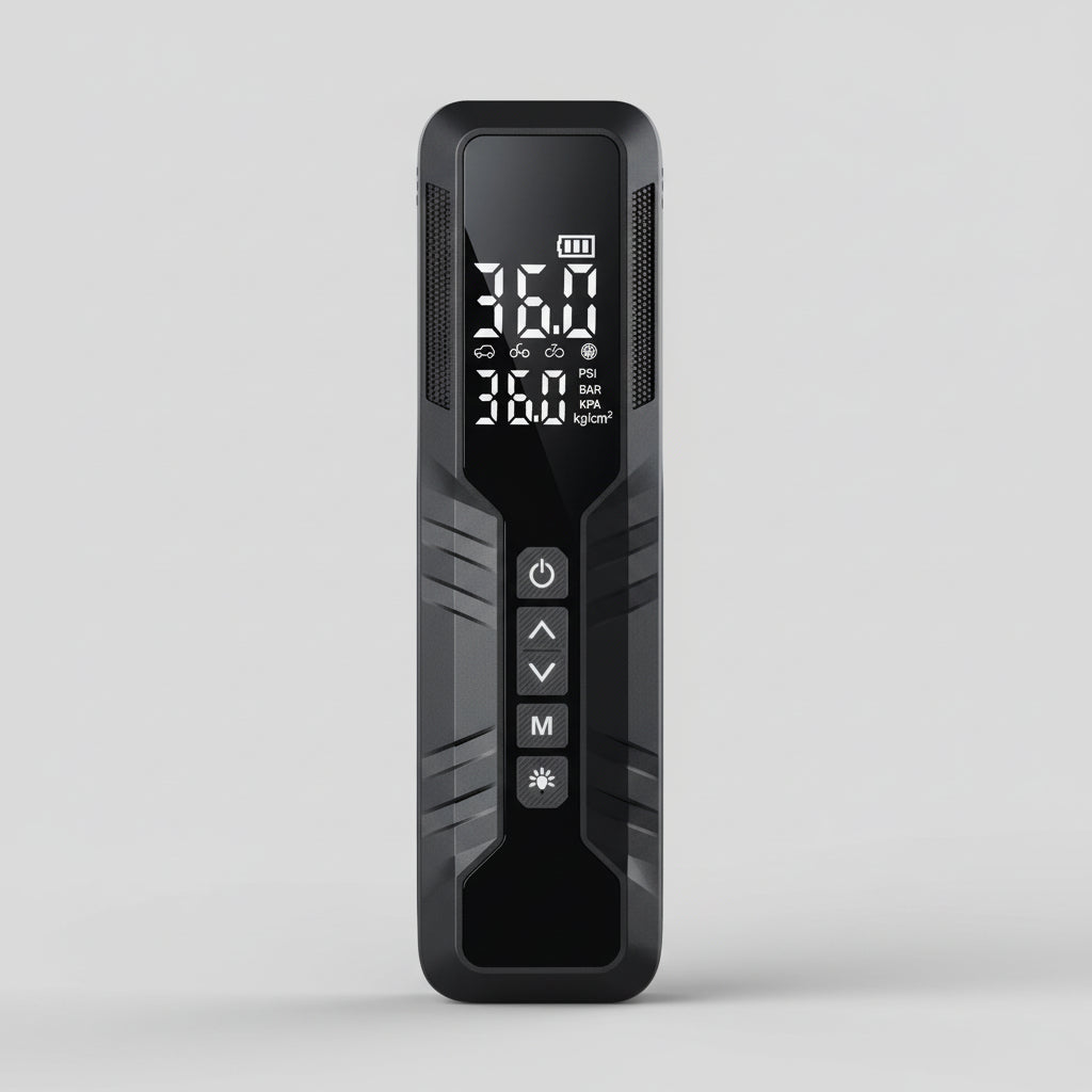 Luchtcompressor Auto Draadloze Bandenpomp Digitaal Compact