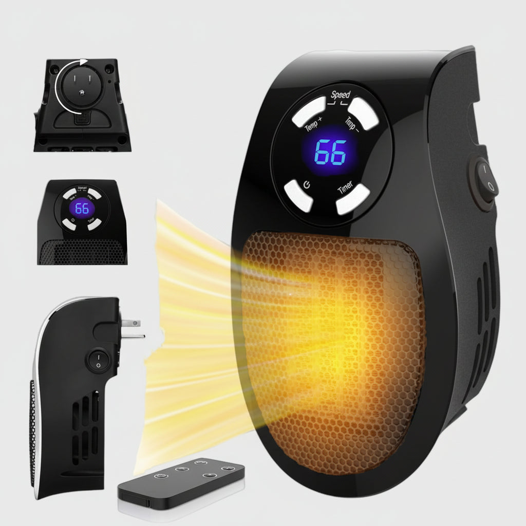 Heater Stopcontact Keramisch Thermostaat Timer Afstandsbediening