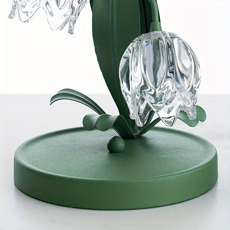 BellBloom - Elegante Bellflower LED Tafellamp