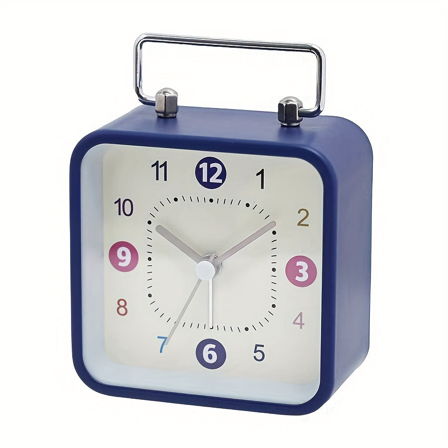 TimeCube - Vierkante Metalen Wekker met Nachtlampje en Snooze