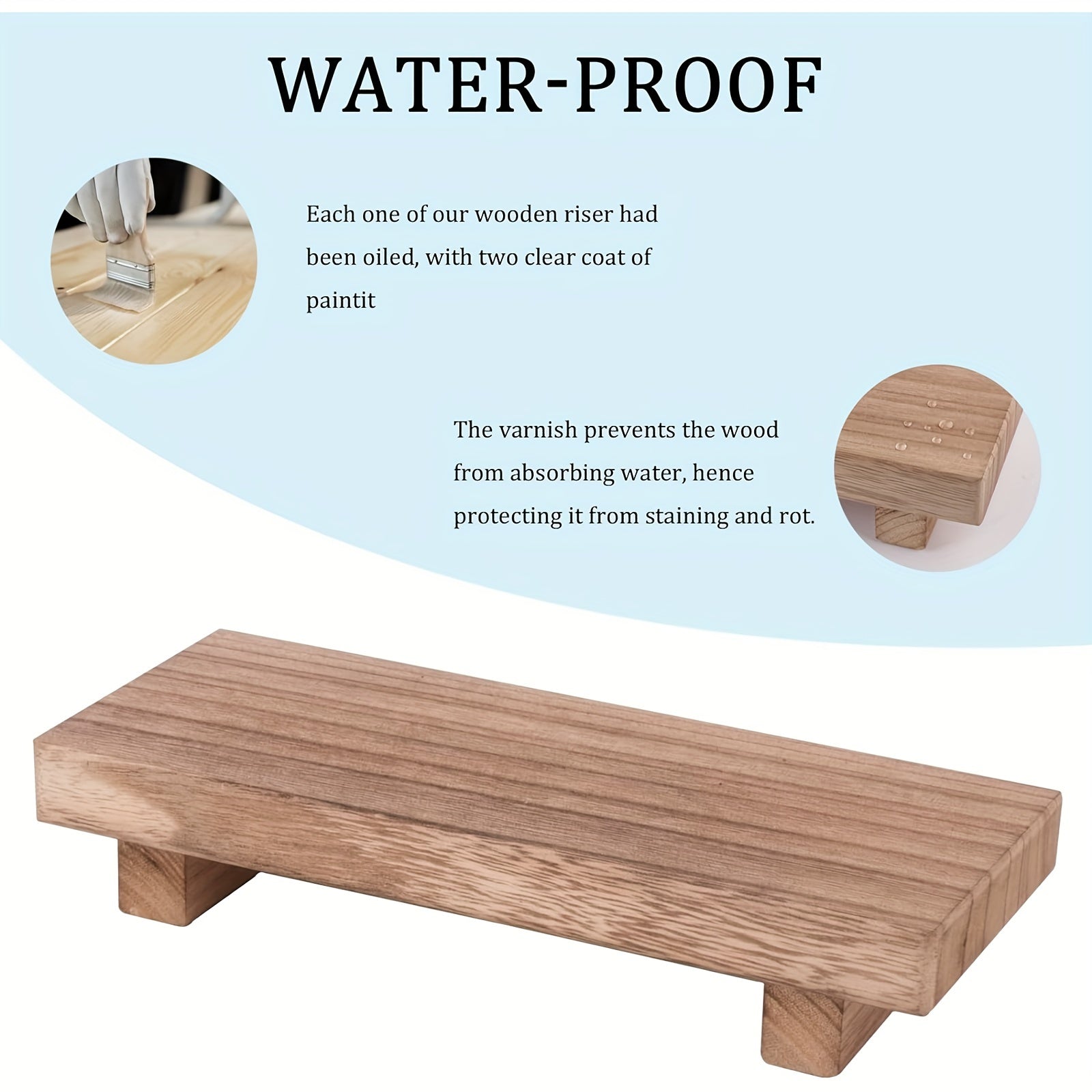 WoodTray - Rustieke Houten Badkamer Lade & Boerderij Decor