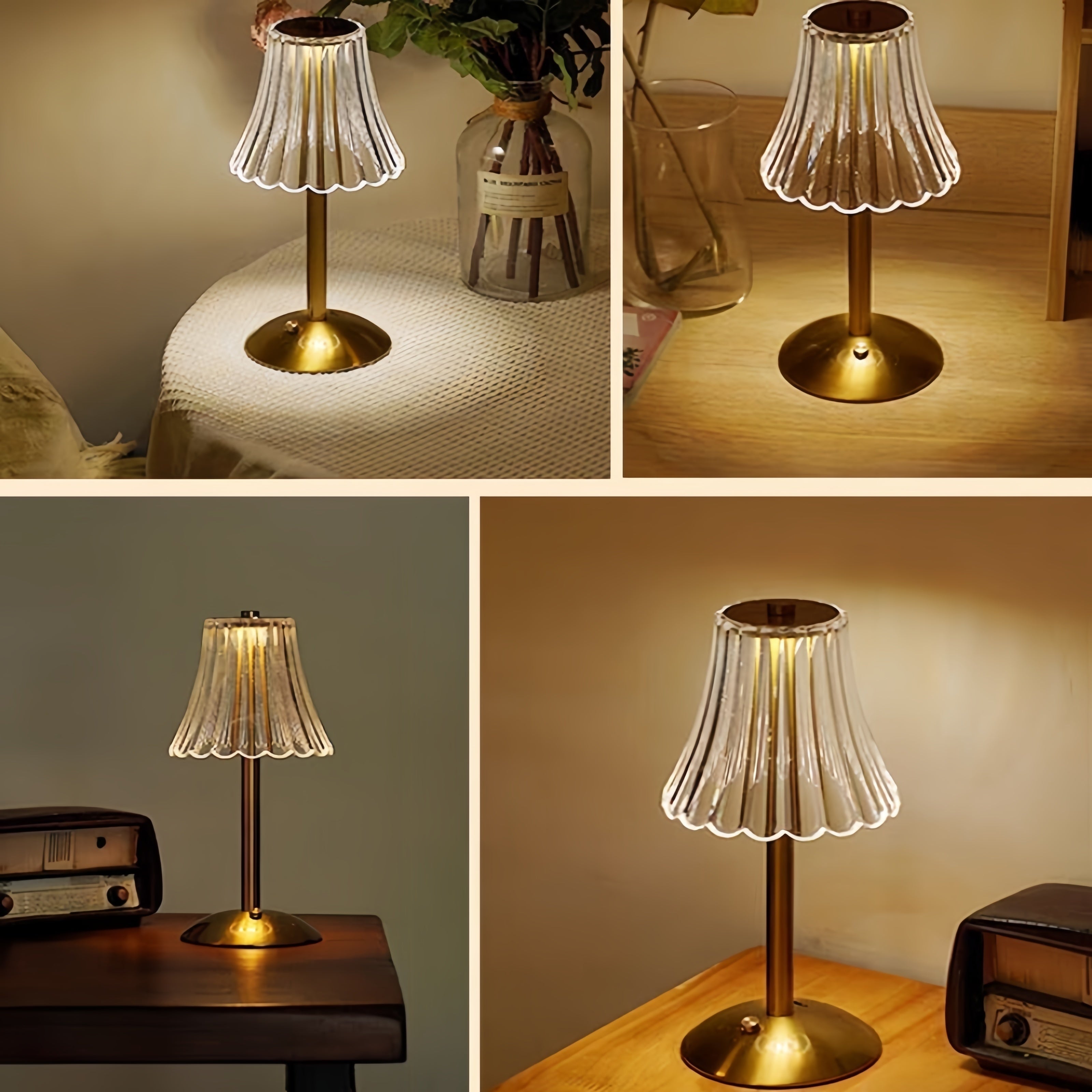 LumiGlow - Oplaadbare USB-LED Tafellamp met Touch Control