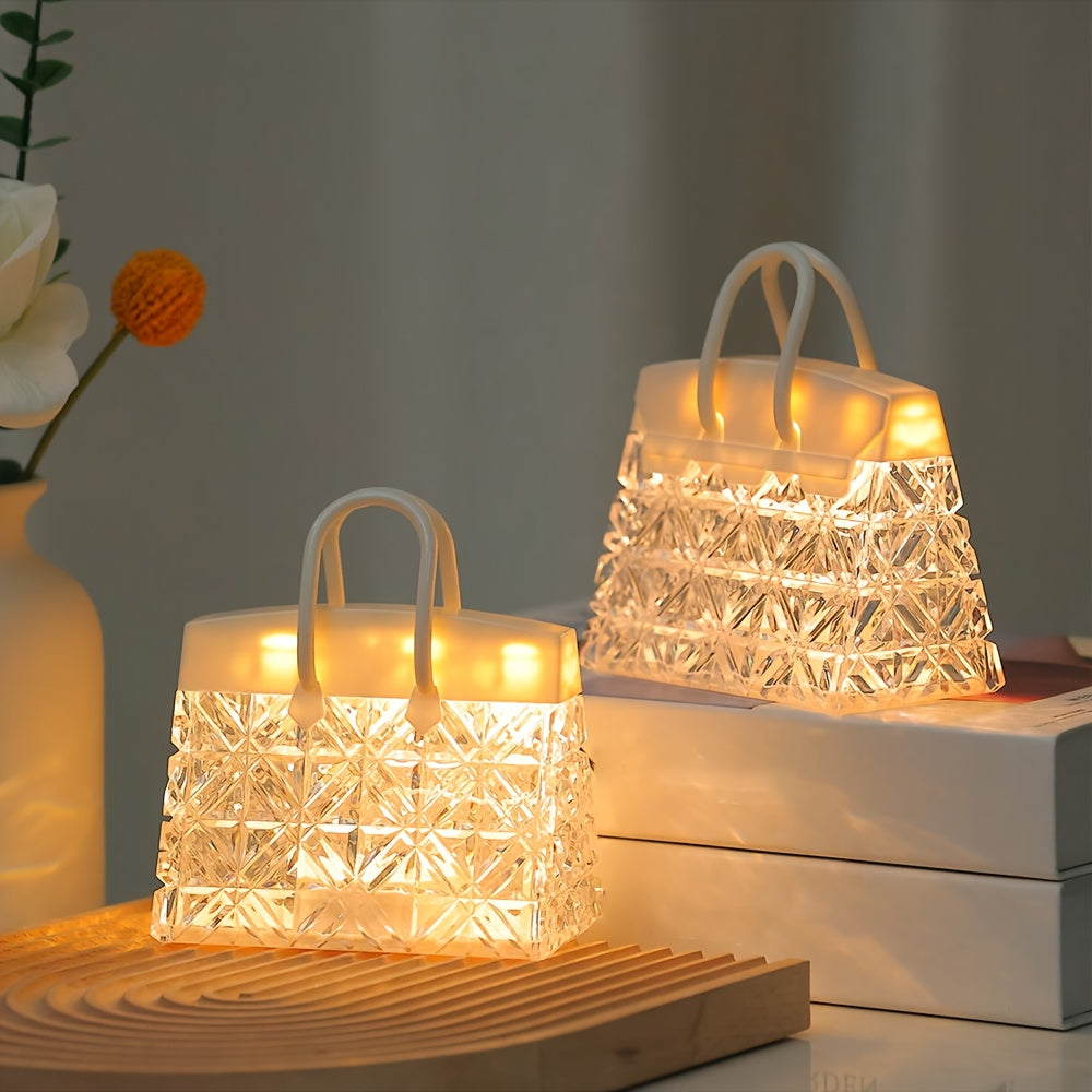 GlowSquare - Chique LED Tafellamp met Moderne Gepolijste Afwerking