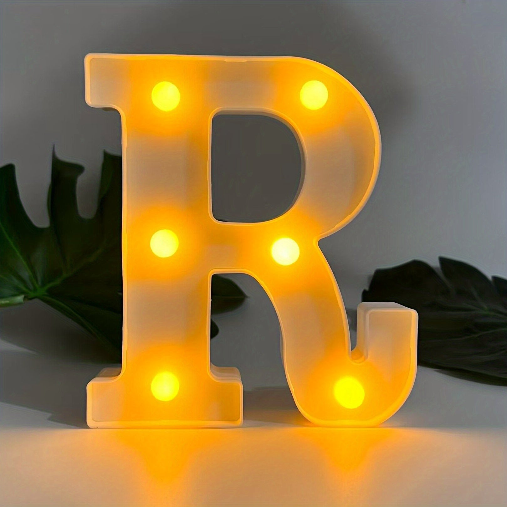 AlphaGlow - LED Decoratieve Letterlamp met Batterijvoeding