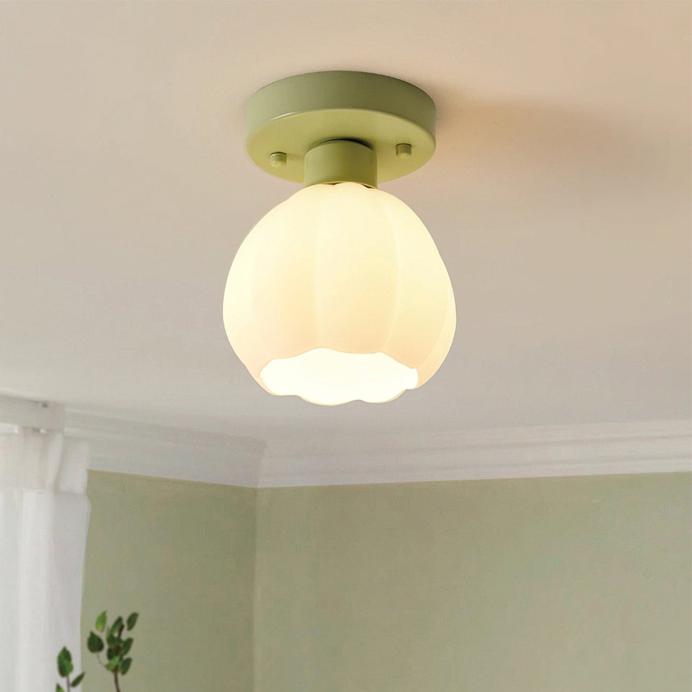 Romantic Pumpkin Ceiling Lamp for the Gan