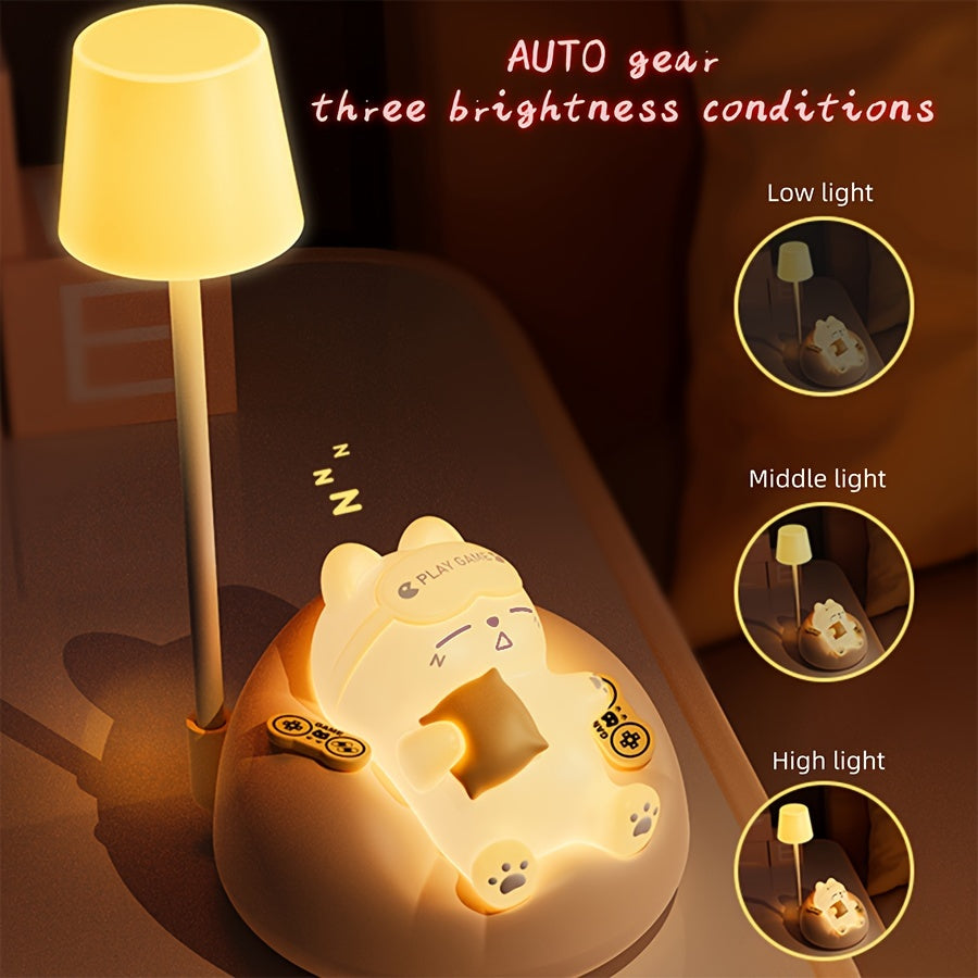 GlowCharge - LED Nachtlamp met Oplaadbare USB-Batterij