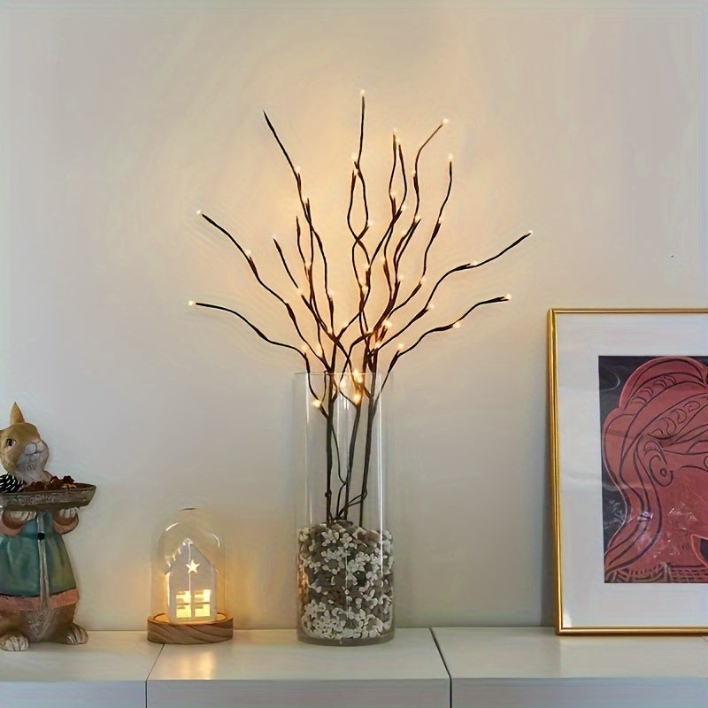 TwinkleBranch - 20 LED Taklichten, Batterijgevoed, Decoratieve Verlichting