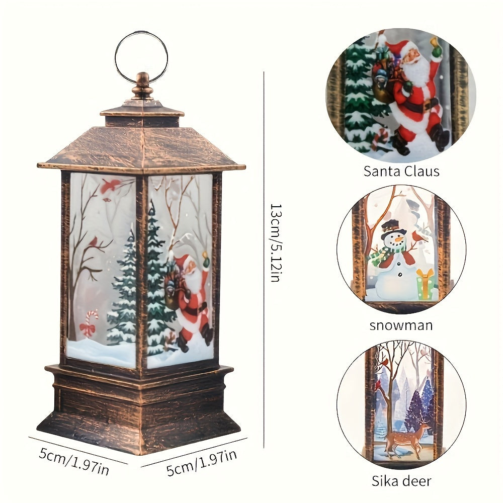 RetroKerst - LED Theelicht Kaarsen 3 Stuks