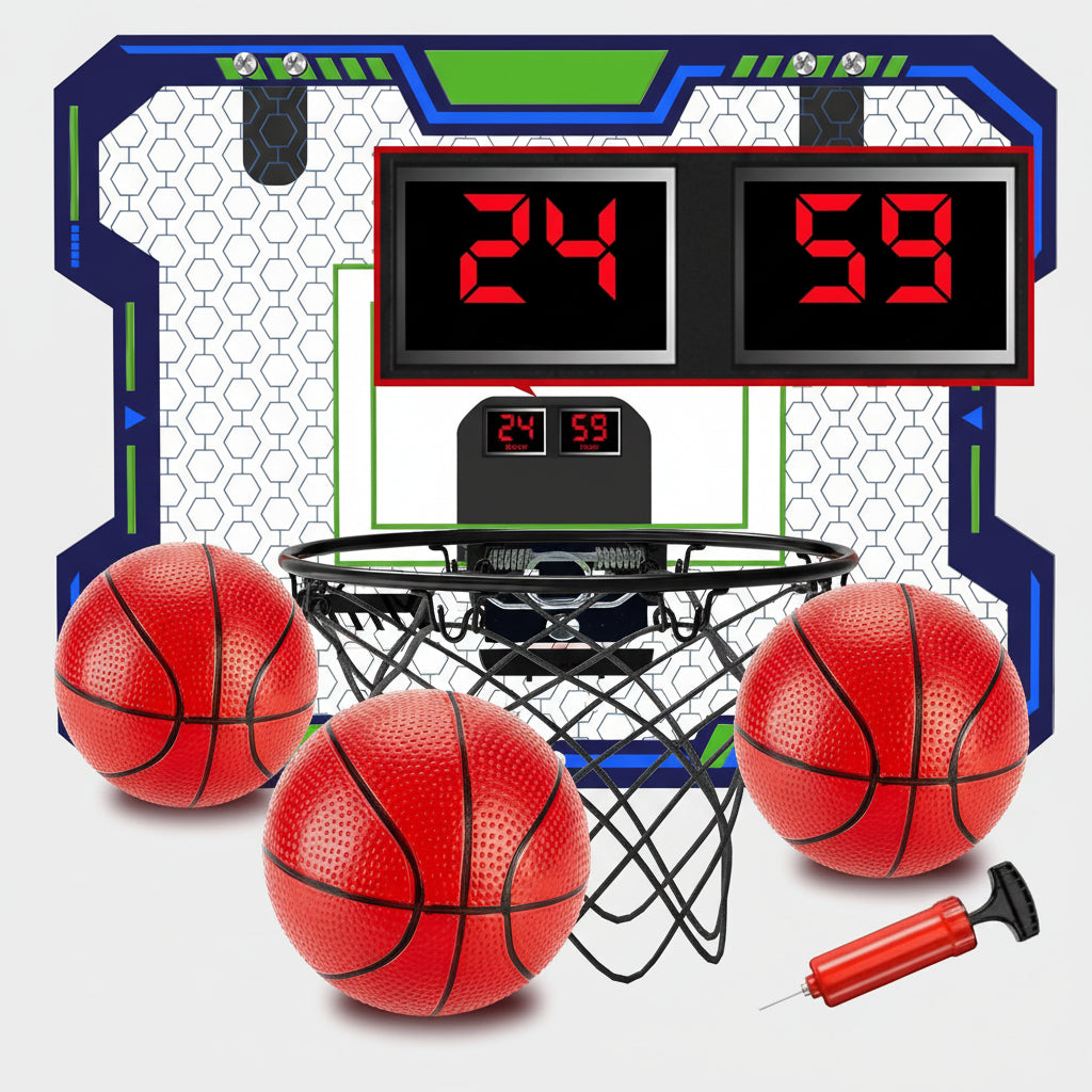 Indoor Basketball Hoop Elektronische Score Geluid
