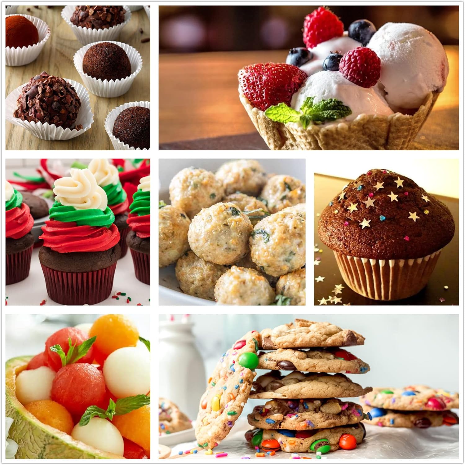 Conjunto de Pá de Gelo em Aço Inoxidável com Alavanca de Aperto para Porcionar e Assar