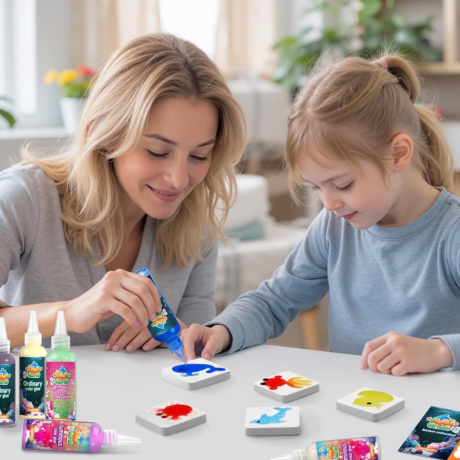 Speelgoed Knutselset Waterfiguren Creatieve DIY Gel Set Kinderen