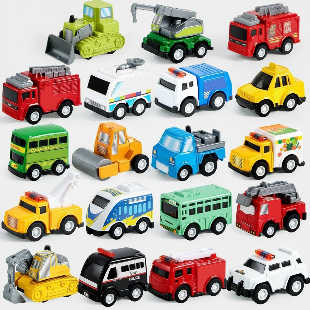 Dinosaur Transport Truck Playset Mini Cars Helicopter