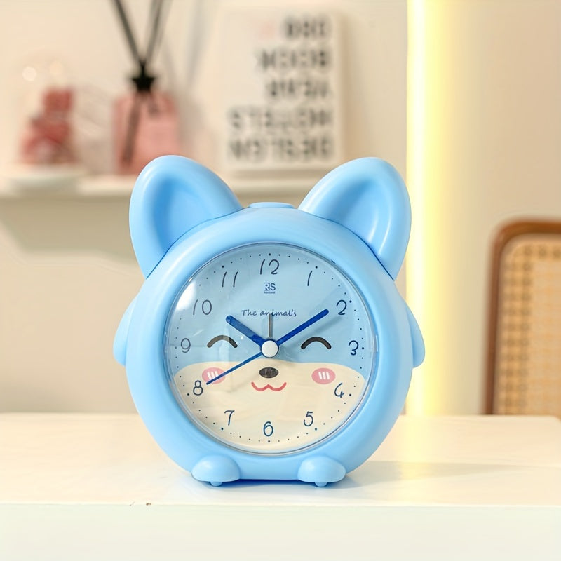 KittyGlow - Schattige Katten Cartoon Wekker met Licht