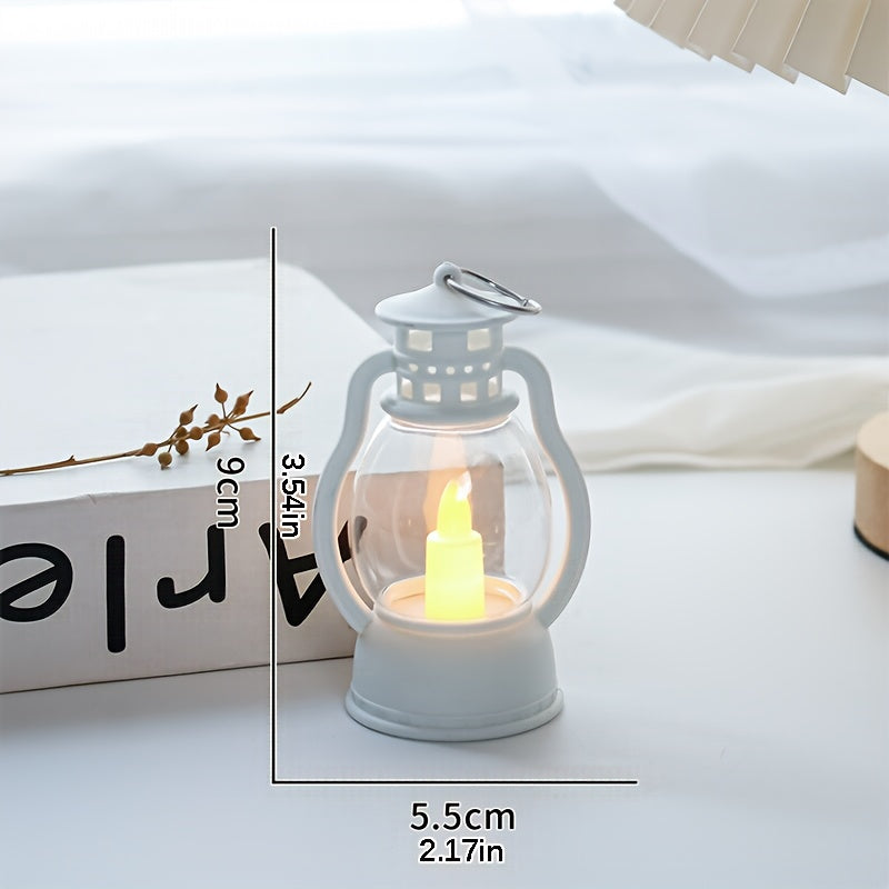 VintageGlow - Charmante LED Kerstlantaarn op Batterijen