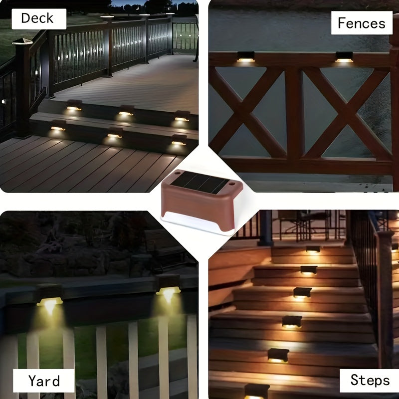 SolarEdge - LED Waterdichte Terraslampen, Zonnepaneel Trapverlichting