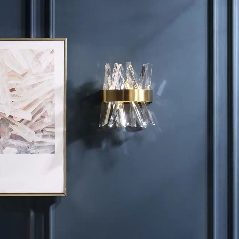 Marilyn Modern LED Wandlamp Binnen Goud Slaap/Woonkamer Metaal Kristal