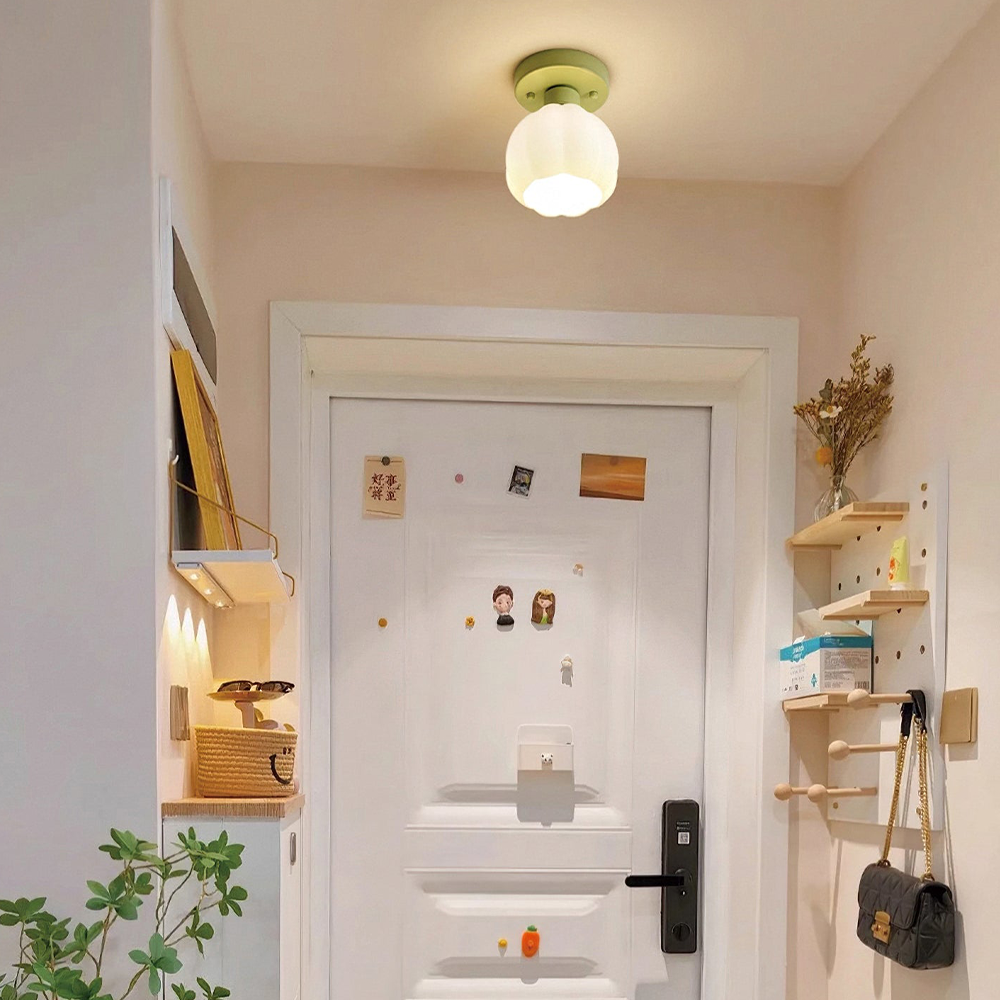 Romantic Pumpkin Ceiling Lamp for the Gan