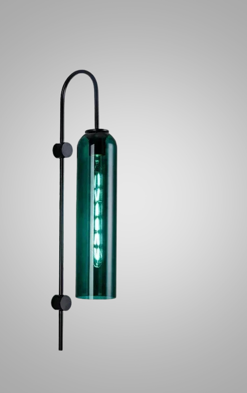 GlassGlow - Moderne LED Wandlamp van Glas