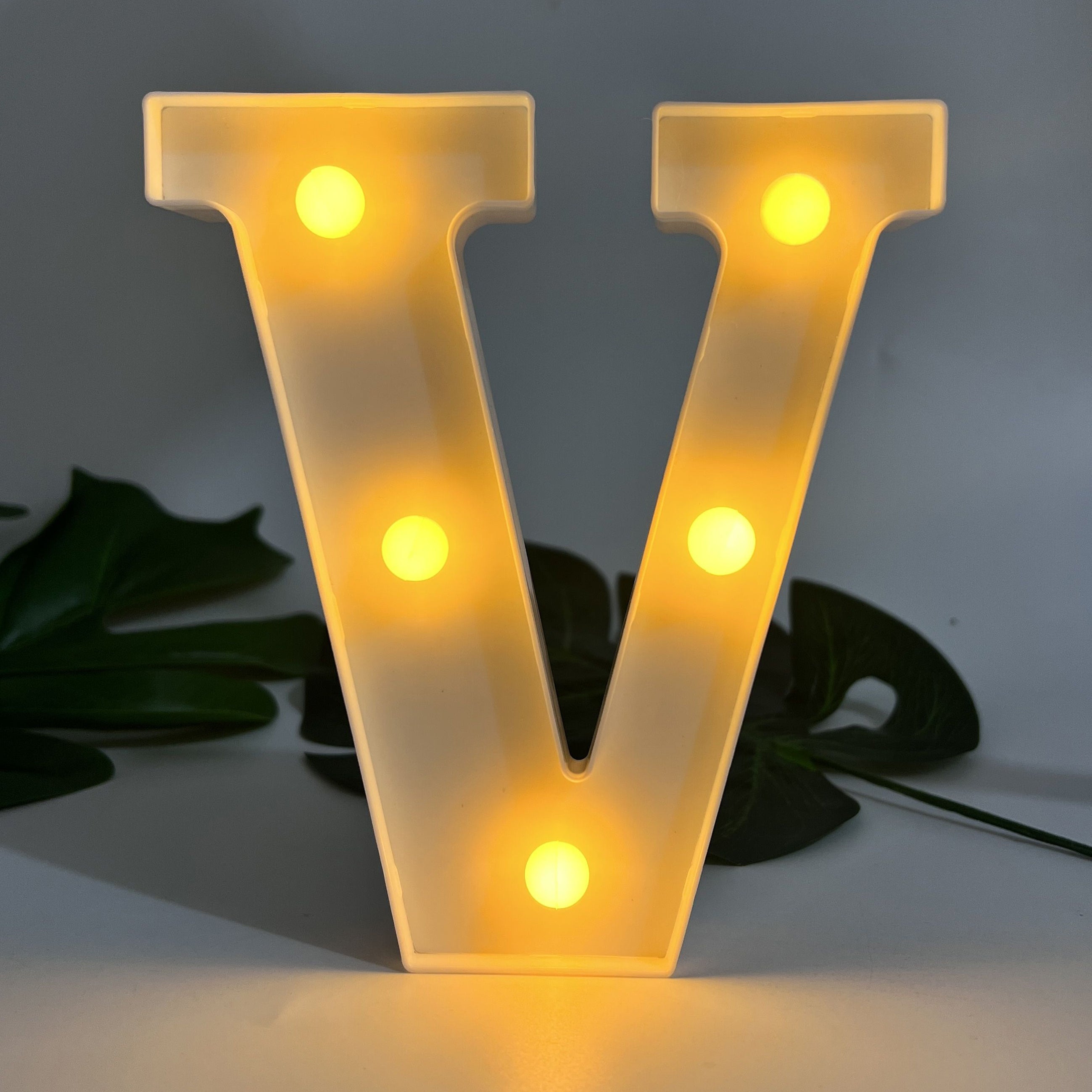 AlphaGlow - LED Decoratieve Letterlamp met Batterijvoeding