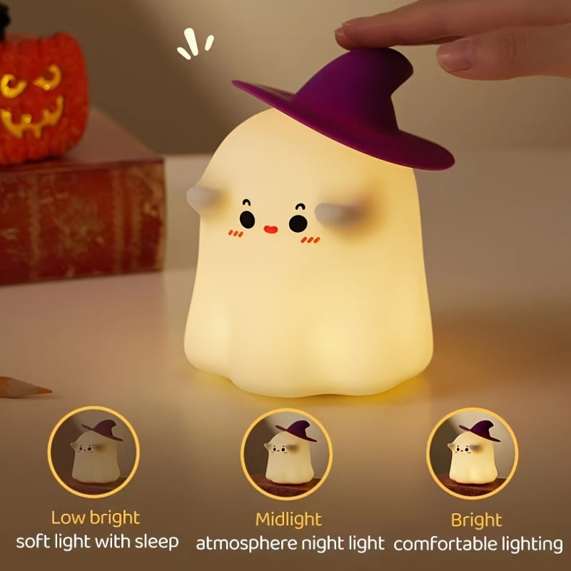 MagicGlow - Silicone Nachtlamp USB Oplaadbare Sfeerverlichting