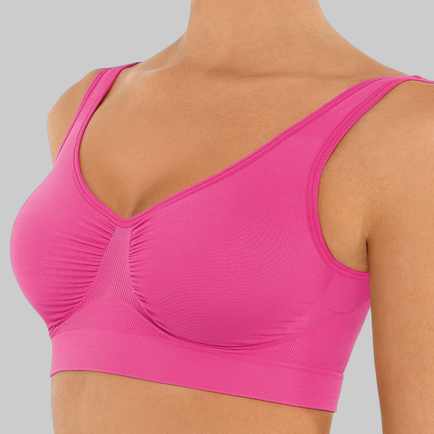 Sport Bh Naadloos Comfort Medium Support Dagelijks