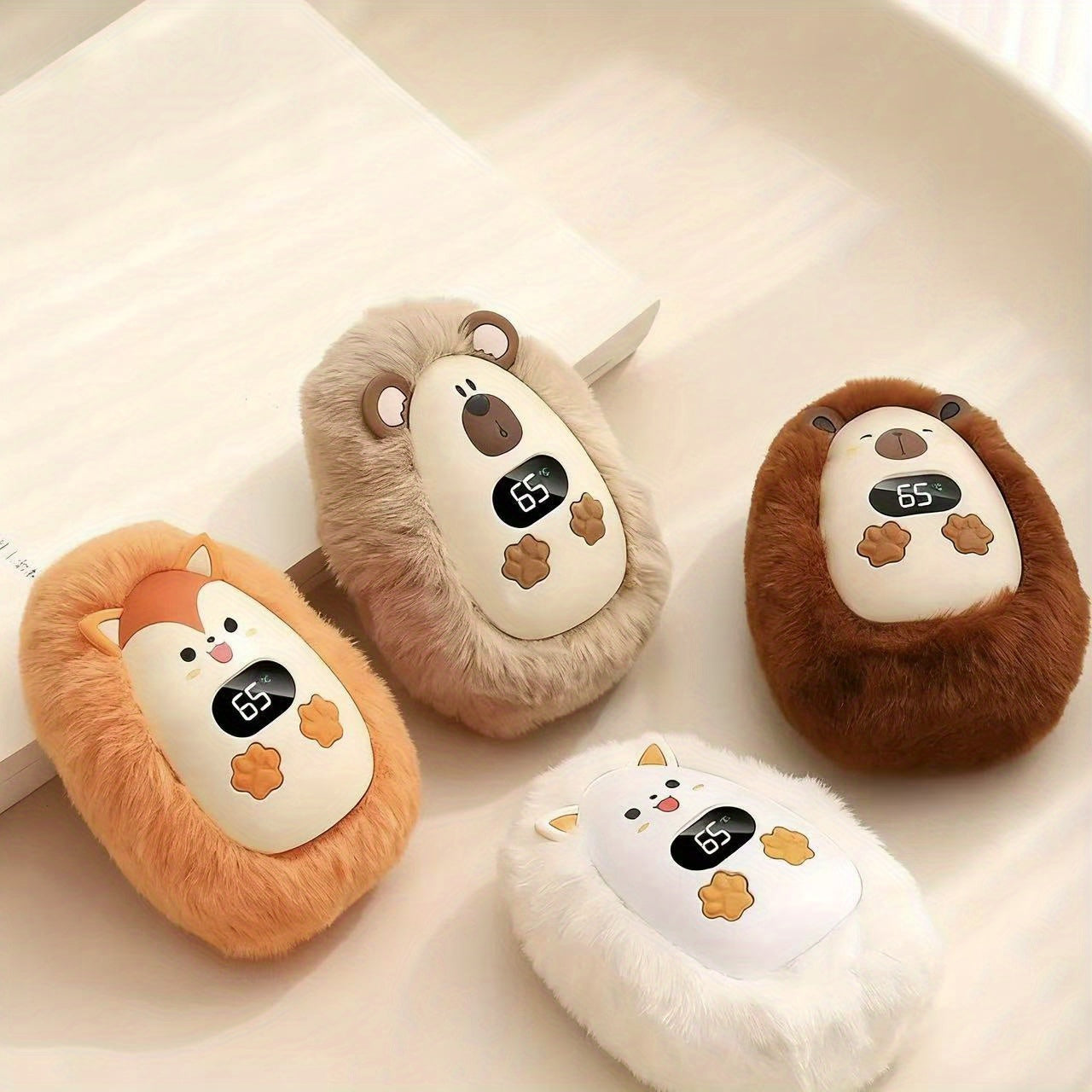 Scalda Mani Portatile Forma Animale Funzione Ricaricabile USB