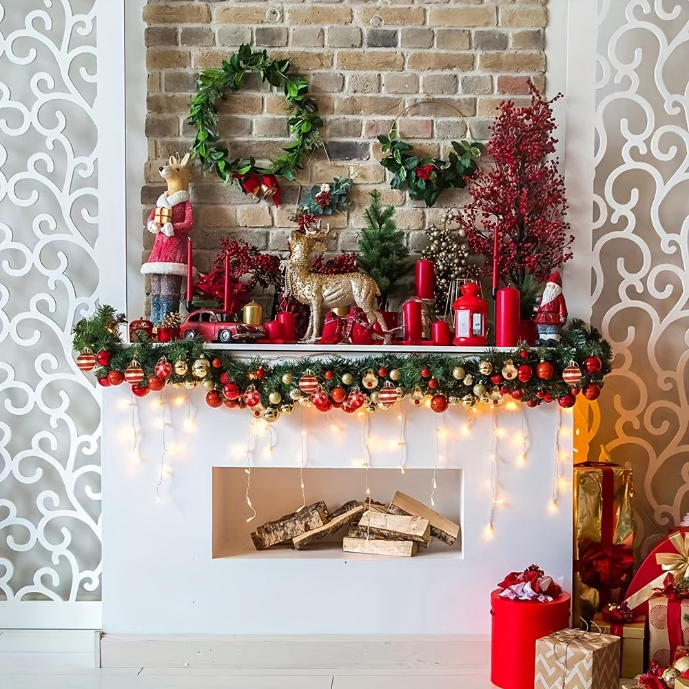 ClassicOrnaments - 50st 4cm Elektrogeplateerde Kerstdecoratie