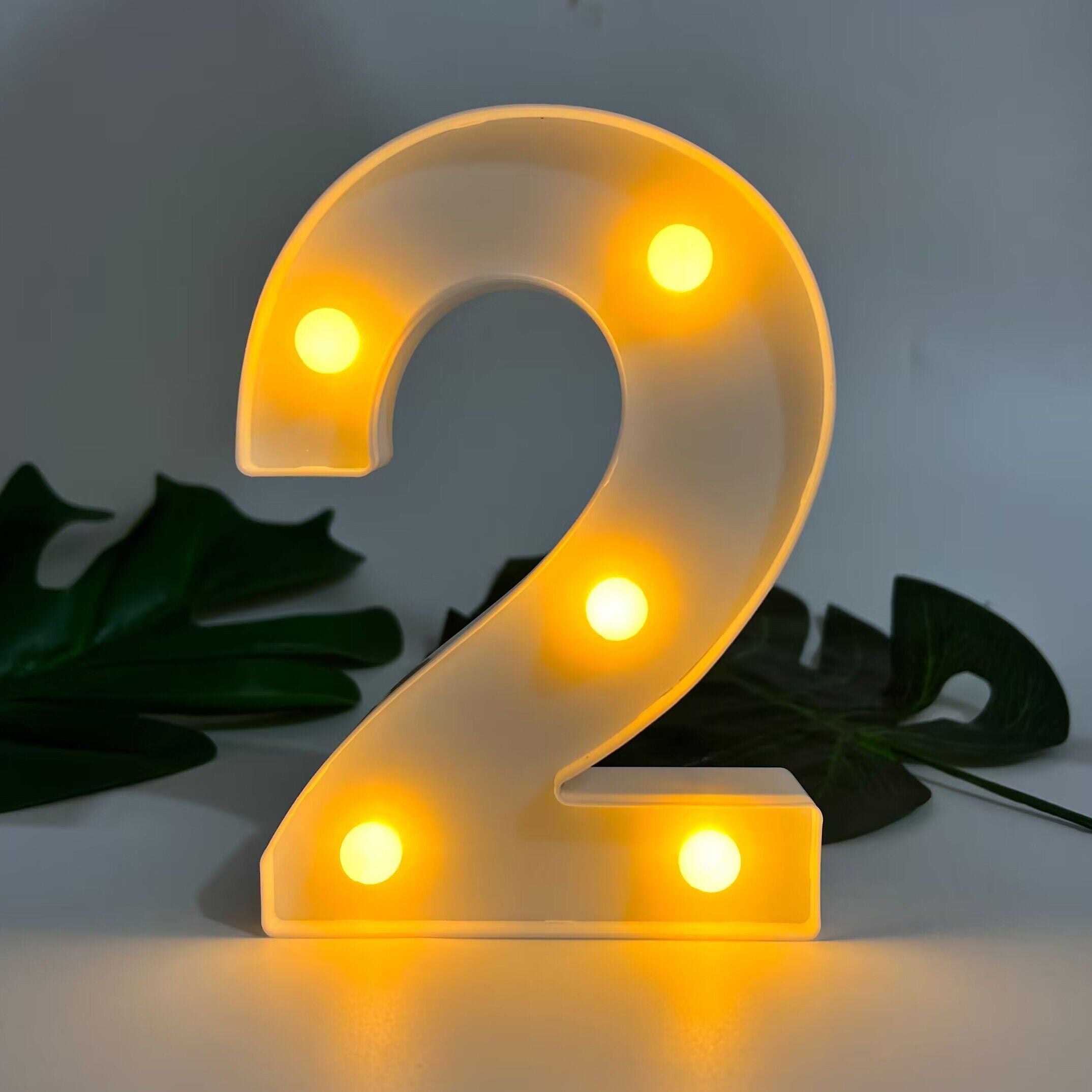 AlphaGlow - LED Decoratieve Letterlamp met Batterijvoeding