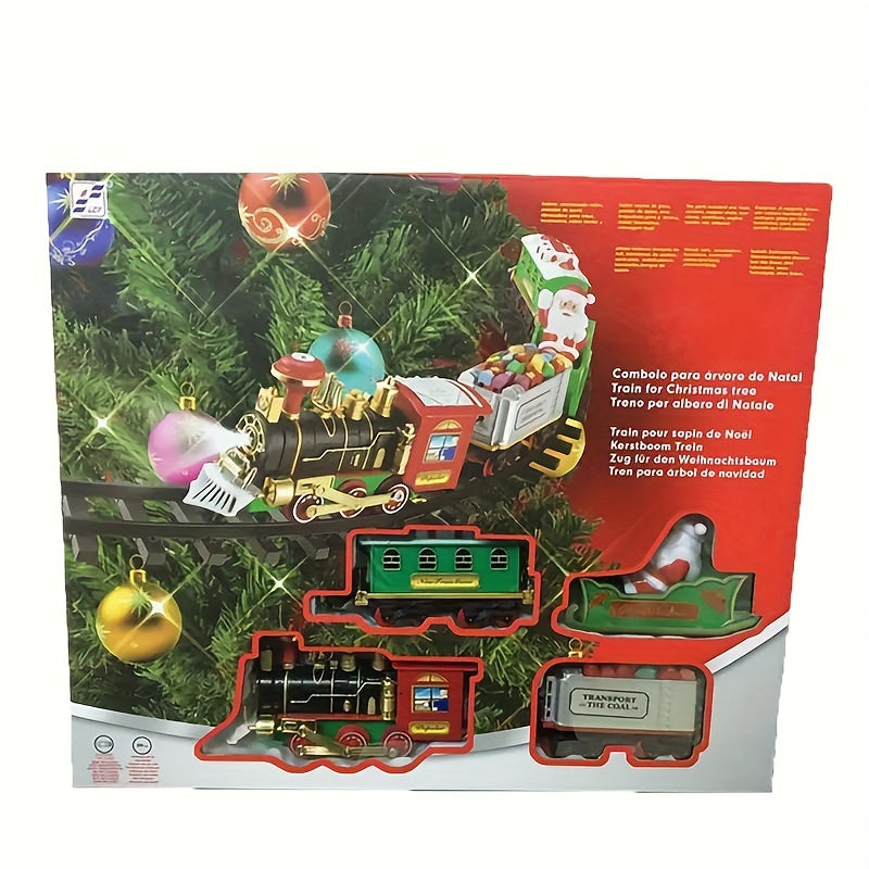 KerstTreno - Set Treno Elettrico con Musica e Suoni
